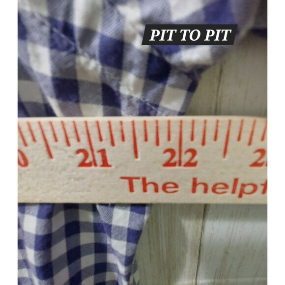 Polo Ralph Lauren Men's Purple Gingham Long-Sleeve Button-Up Shirt Medium - Picture 5 of 9